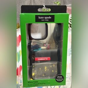 Kate Spade New York Wavy Case Mirrored model designed for the iPhone 16 Pro Max
